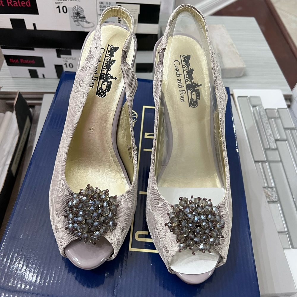 Coach and Four Heels